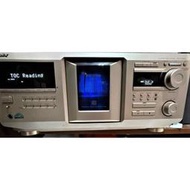 Sony CDP-CX555G 400片CD/VCD播放器卡拉OK點唱機; 附原廠搖控器,歌本,366片伴唱VCD.自取