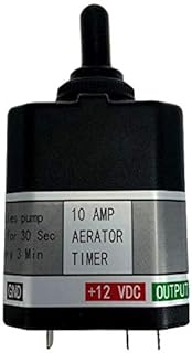 Pactrade Marine Boat Aerator Livewell Timer 10Amp 3Position Toggle 30Sec/3Mins.