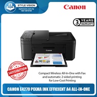 Canon PIXMA E4270 & E4570 Ink Efficient All in one A4 printer with Fax and automatic 2-sided printin