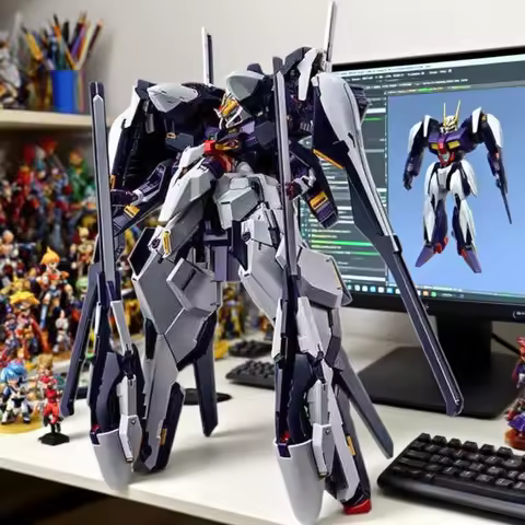 Bandai PB Limited HG 1144 RX124 GUNDAM TR6 HAZEN THLEY II RAH Advance of Z Titans Anime Assembly Mod