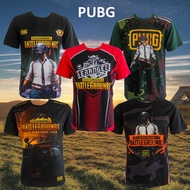 (HARGA BORONG) MEN GAME JERSEY T-SHIRT FULL PRINT PUBG/ FREE FIRE( BAJU JERSEY GAME PUBG/ FREE FIRE)