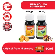 Uphamol Paracetamol Syrup Paracetamol 250mg/5ml Children Suspension (60ml)