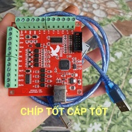 Mach3 USB Red 4-Axis CNC Machine Circuit (GOOD KEY AND CABLE)