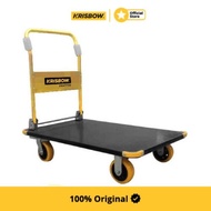 PROMO- KRISBOW TROLI BARANG STEEL 500 KG-Dharmajaya