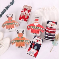 CHRISTMAS SOCKS SET BOX OF 3 PAIRS AS A MEANINGFUL GIFT