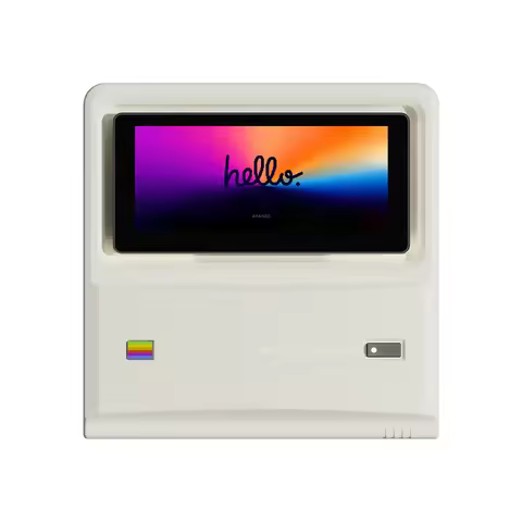 AYANEO Retro Mini PC AM01S AMD Ryzen 7 8745HS Flip Secondary Screen Design Mini PC Desktop Computer