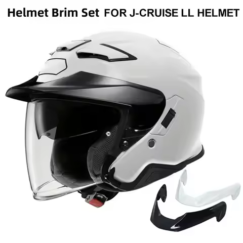 V-440 For SHOEI J-Cruise 1 J-Cruise 2 J-Force 4 CJ-2 Motorcycle Helmet Brim Set Viseria Capacete Mot