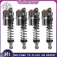 4Pcs Aluminium Alloy 90Mm Absorber Shocks For 1/10 Scale Rc Rock Crawlers  Scx10 D90 Truck