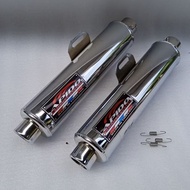 Standard Canister For Raider 150 carb Wave 125 Tmx 155 Apido muffler only 51mm pipe