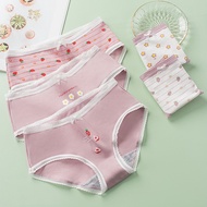 Girls' underwear, combo of 5 women's underwear from 33-60kg T101