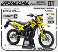 (BISA COD) DECAL DTRACKER SUPERMOTO FULLBODY JAPAN-DEKAL STICKER MOTOR DTX STRACKER TOKYO JAPAN KERE