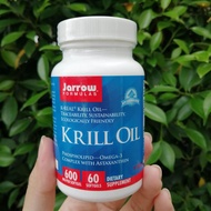 น้ำมันคริลล์ Krill Oil 60 Softgels (Jarrow Formulas®)