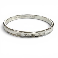 全新 ★ TIFFANY&Co. Tiffany 1837 窄手環 925 銀手鍊配件 重量 33 克 女士