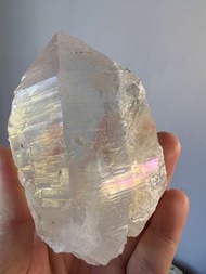 巴基斯坦哈休比喜馬拉雅白水晶 彩虹皮