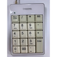 irocks White USB Digital Keyboard