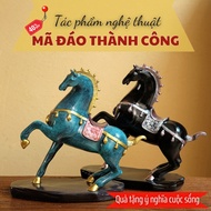 Ma Dao Success Resin Statue CM7-11 Horse Statue Lucky Feng Shui Decoration Modern Nordic Style