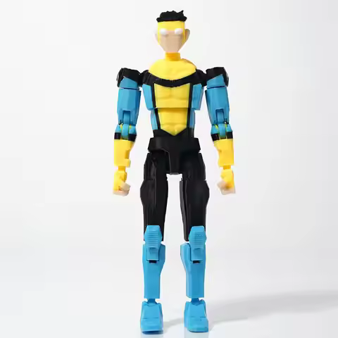 In Stock New 3d Printed Invincible Toys Action Figures T13 Dummy 13 Superheroes Multi-Jointed Movabl