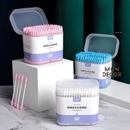 Box of 200 Cotton Swabs with 2 Cotton Heads, Convenient, Hygienic and Safe - HDo