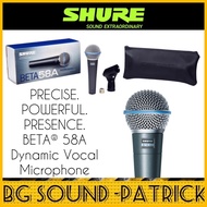 SHURE BETA58A Dynamic Vocal Microphone | BETA58 BETA58-A BETA58A