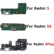 Charge Board For Xiaomi Redmi 5 Plus 5A 5Plus Charging Port Plate Socket Usb Connector Flex Cable Repair Spare Parts