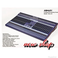 mixer audio ASHLEY HERO 24 channel 24 mono original Ashley