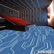 Dirt-Resistant Gray Laying Pool Room Commercial Office Carpet Pool Hall Large Area Carpet Living Roo