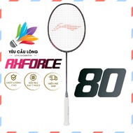 Vợt Cầu Lông Lining Axforce 80 Rồng Lửa Full Carbon - Căng Dây Trợ Lực Tặng Quấn Cán Móc Khóa Bọc Đầ
