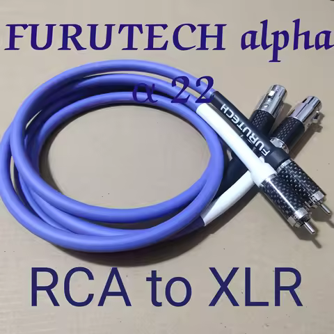 Furukawa new αS22 OCC HIFI RCA Audio signal Cable Power Amplifier XLR Balanced Line by furutech alph