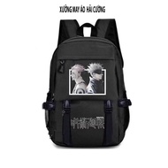 Balo đi học Jujutsu Kaisen - balo Anime in hình Gojo Satoru mẫu mới bền đẹp | 6 Mẫu Balo to