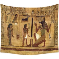Egyptian Tapestry Wall Hanging Egyptian Ancient Religion Historical Tapestry Backdrop Cloth Egypt Egyptian Character For Home Dorm Living Room Decor. Multi 78x59Inc