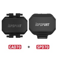 IGPSPORT เซนเซอร์วัดจังหวะปี CAD70เซนเซอร์วัดความเร็วแบบไร้สายบลูทูธ ANT + SPD70สำหรับคอมพิวเตอร์ Ga