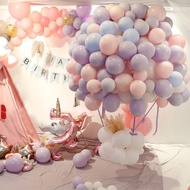 33cm Double Thickened Macaron Candy Color Balloon Full Month Hundred Days Birthday Party Banquet Dec
