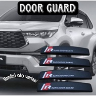 1 set of universal car door guards uero door guards - black