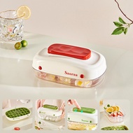Ice Cube Maker Mould Ice Cube Tray With Top Cover Ice Cube Storage Box Bekas Ais Batu 制冰盒