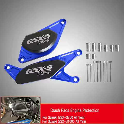 For Suzuki GSX-S750 GSXS750 GSX-S 750 GSX S750 Engine Crash Pad Frame Slider Protector Falling Prote