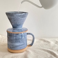 陶製咖啡濾杯及咖啡壺