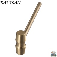 KATAKAN Gavel, Brass Yellow Hammer, Lawyer Prop Judge Hammers Company