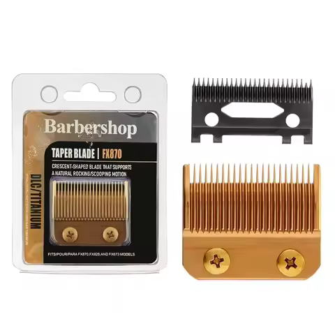 FX802G Professional Blades Compatible With BaBylissPRO Barberology FX870, FXF880, FX810, FX825, FX67