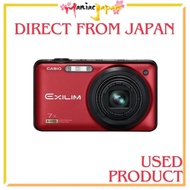 [ Used Camera from Japan ] CASIO Digital Camera EXILIM EX-FC200S Red EX-FC200SRD