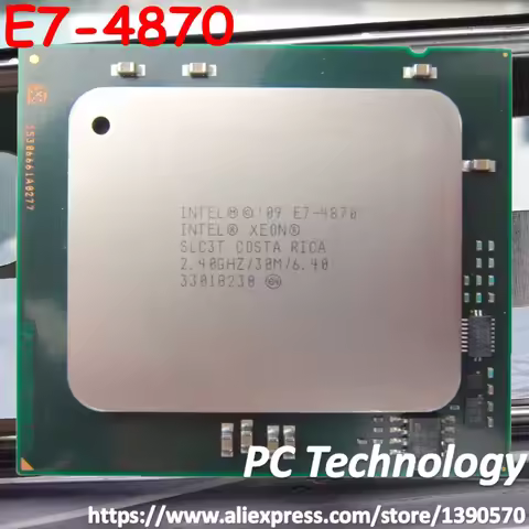 Original Intel Xeon processor E7 4870 cpu 2.40GHz 10-core 6.4GT/s 30MB 32nm 130W LGA1567 free shippi