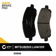 Brake pads Lancer ORIGINAL GAIA G6866