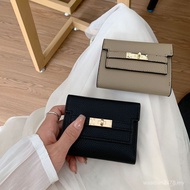 Dompet wanita, dompet kecil bergaya untuk wanita, gaya mewah, dompet lipat kecil, beg tangan pendek,