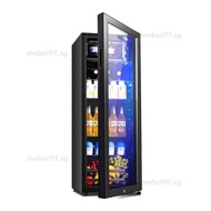 Home Fridge Office Mini Fridge Hotel Tea Beverage Red Wine Display Cabinets mebeiff1.sg