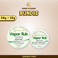 Kamay Ni Nanay vapor rub with menthol and Calming oil - Combo pack