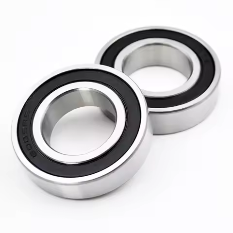 2pcs 6000 6001 6002 6003 6004 6005 6006 2RS RS Bearings 6000RS 6001RS 6002RS 6003RS 6004RS 6005RS De
