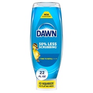 Dawn Ultra EZ-Squeeze 50% Less Scrubbing Dishwashing Liquid Dish Soap, Original Scent (650ML)
