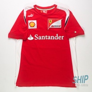 2011 FERRARI team TEE MENS LARGE Original formula 1 F1 t-shirt racing shirt fernando alonso felipe m