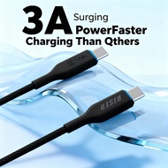 3A Fast Charging Cable 1M A to C C to C C to L A to L USB Pantas