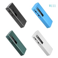 Will DIY  Boxes 5x21700  Charger Outer Cases  Not Included Portable Plastic Shells Type-c Input