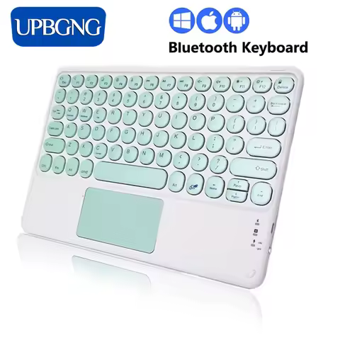 Universal Touch keyboard for Samsung Galaxy Tab S10 FE FE+ Plus S9 Ultra Tablet Keyboard for Tab S8 